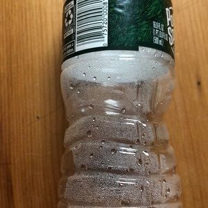 Empty water bottle